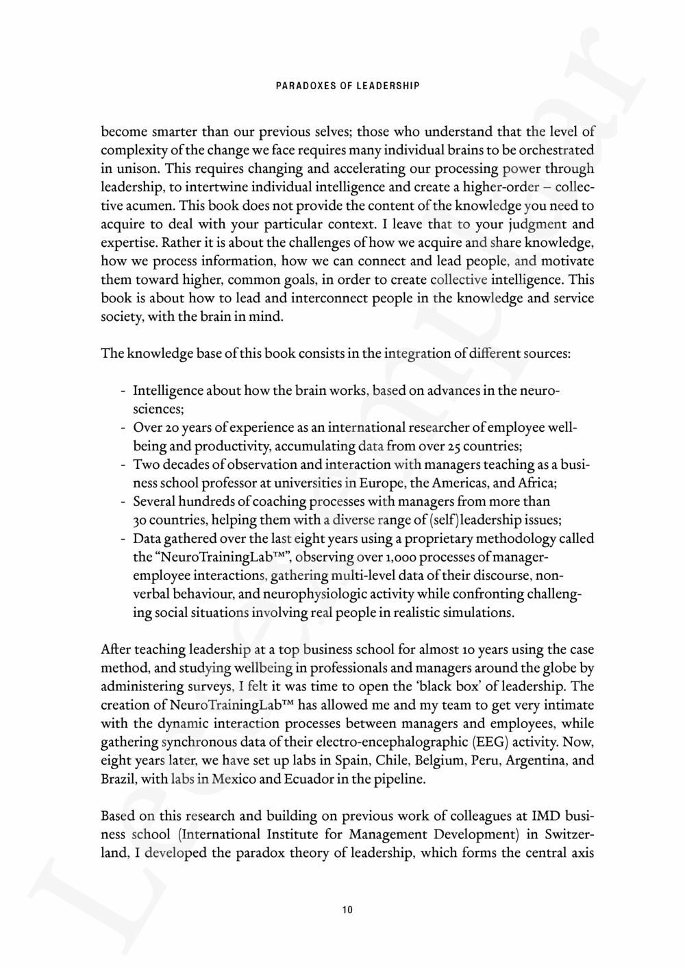 Preview: Paradoxes of Leadership