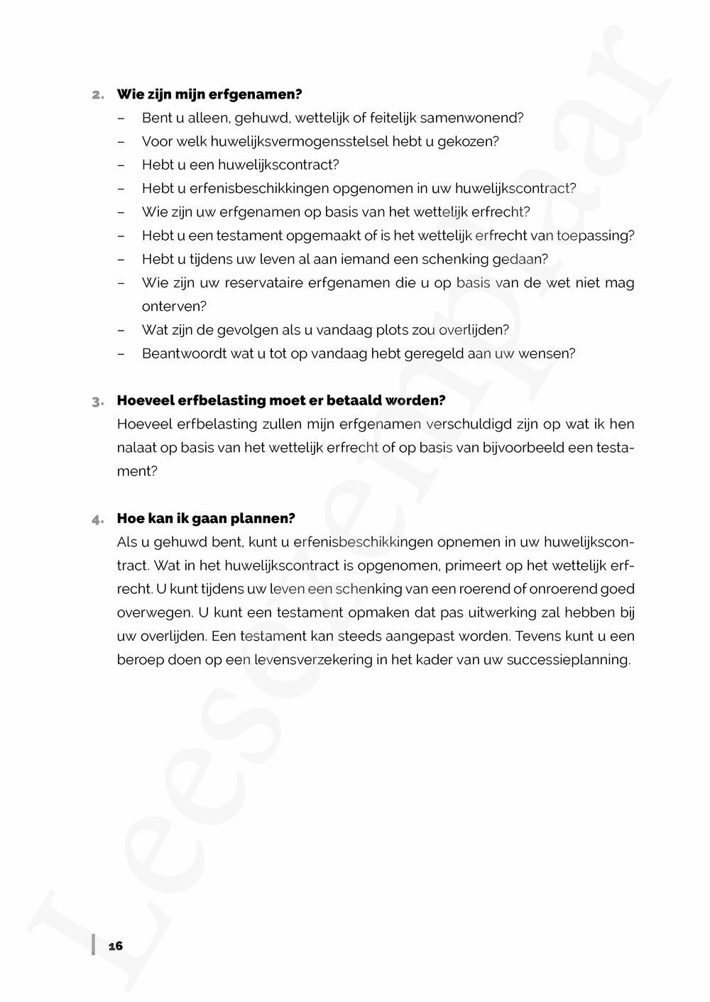 Preview: Successieplanning voor beginners (herwerkte editie)