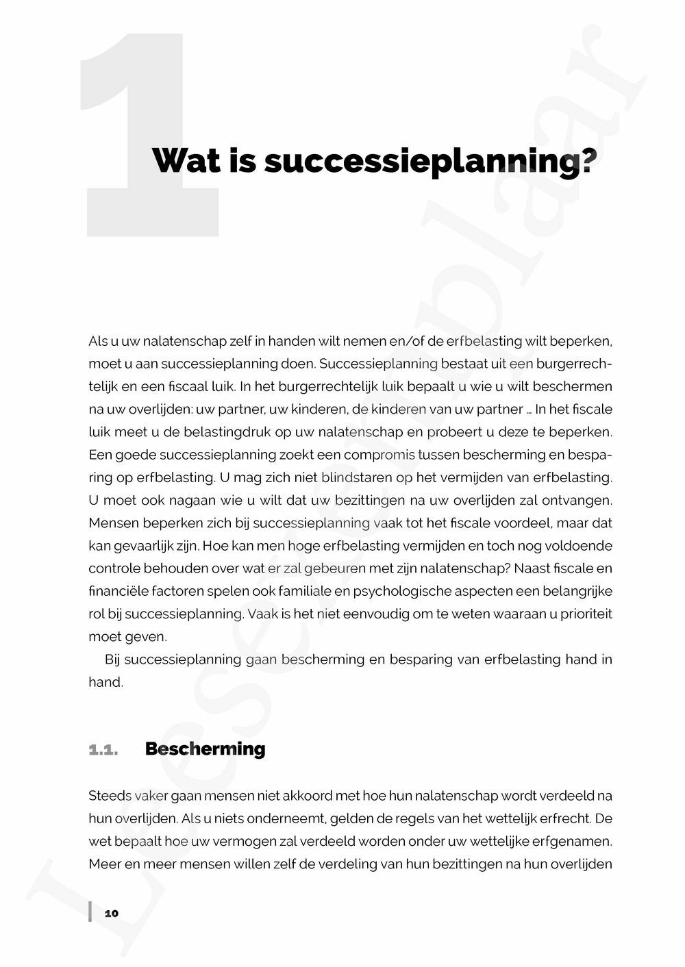 Preview: Successieplanning voor beginners (herwerkte editie)