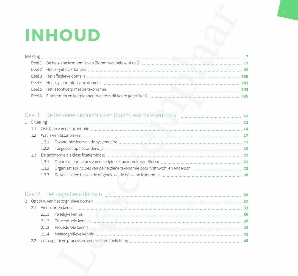 Preview: De herziene taxonomie van Bloom in de klas