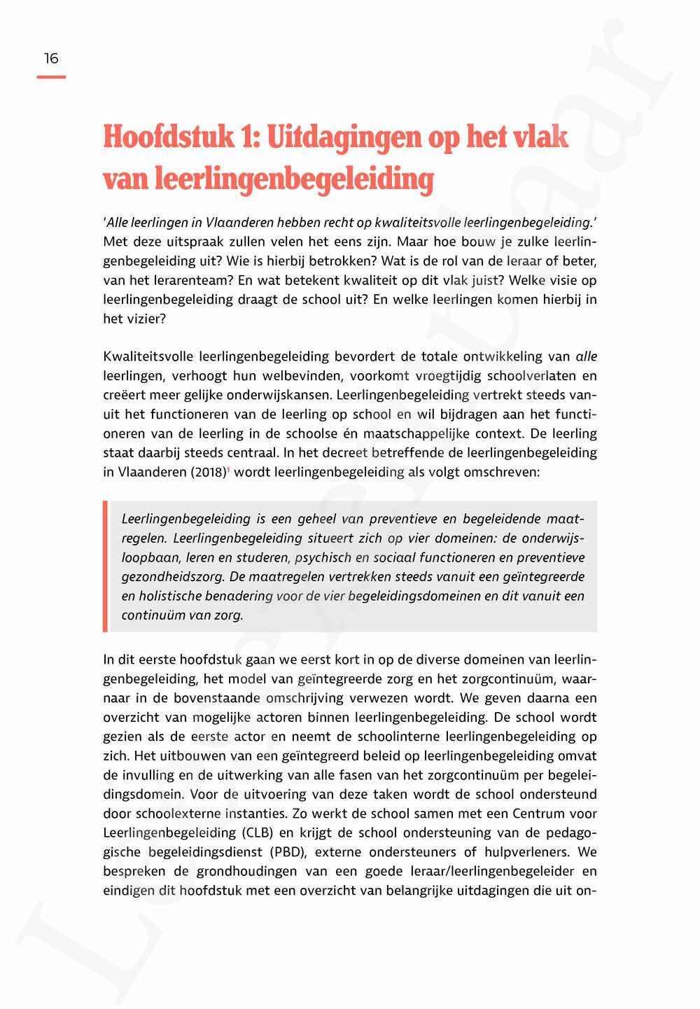 Preview: Samen sterk in geïntegreerde leerlingenbegeleiding