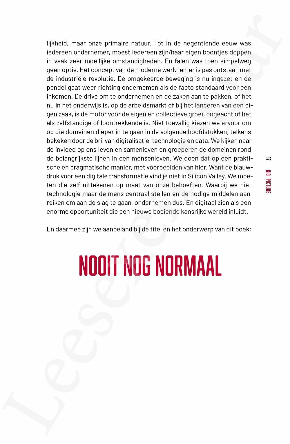 Preview: Nooit nog normaal