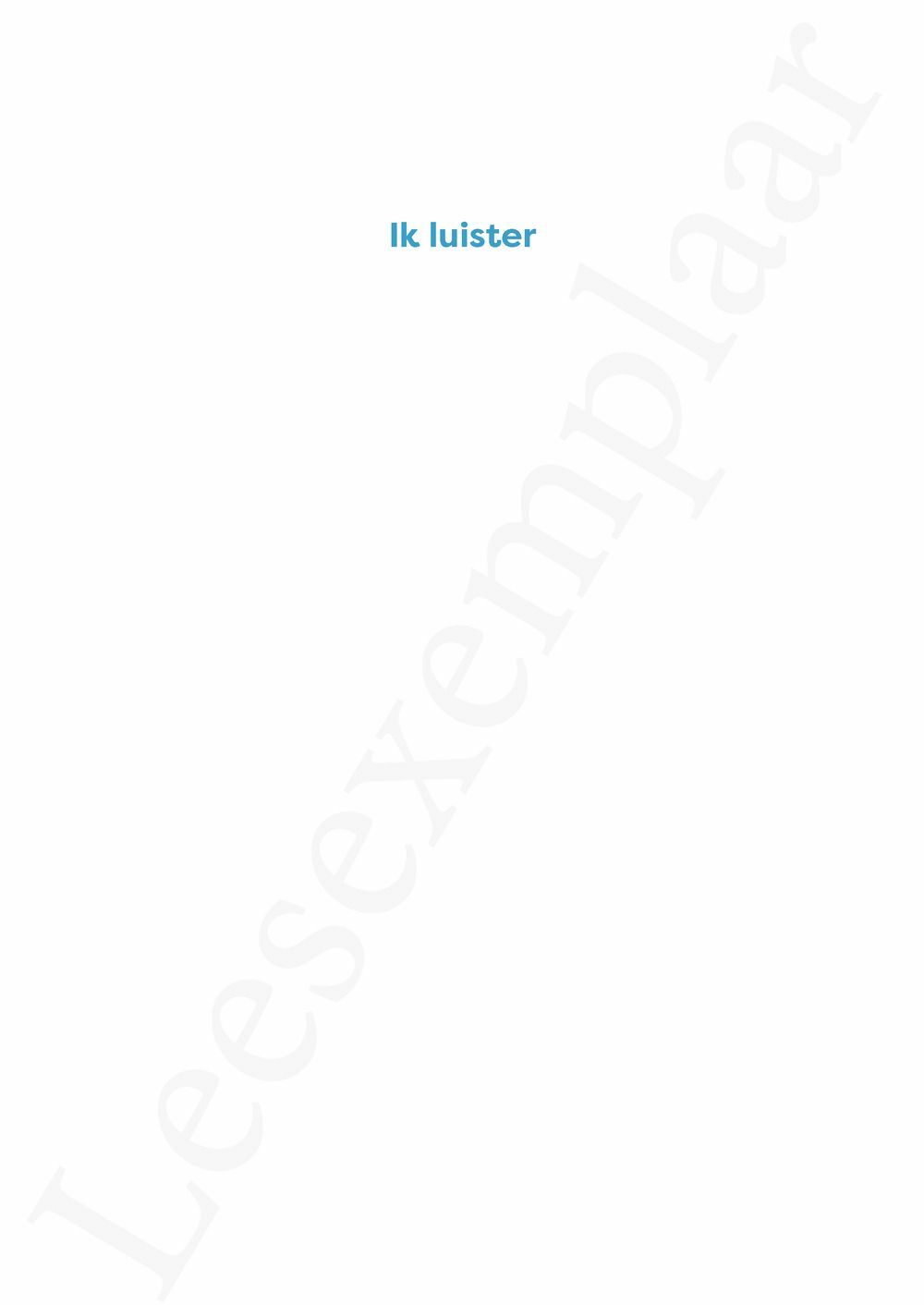 Preview: Ik luister
