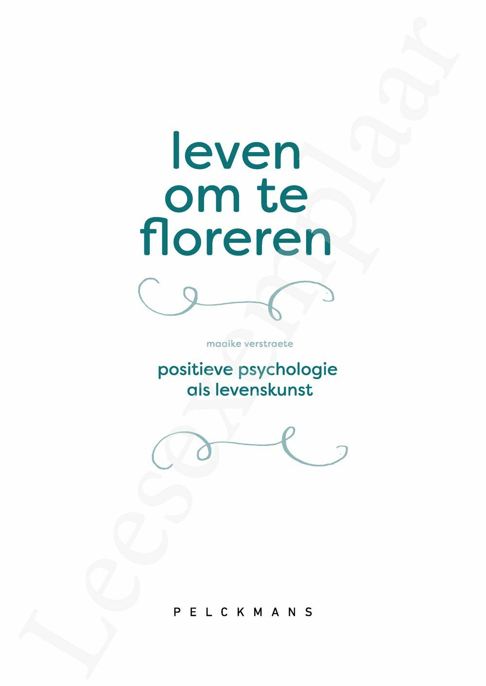 Preview: Leven om te floreren