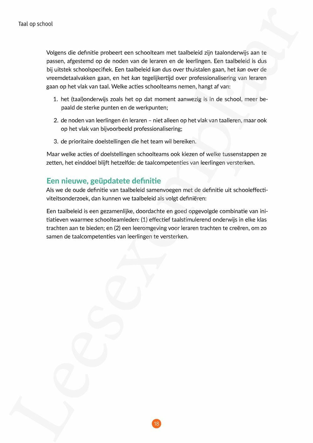 Preview: Taal op school