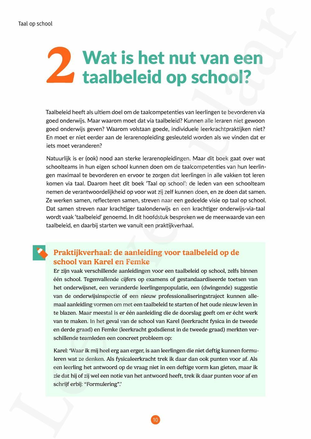 Preview: Taal op school