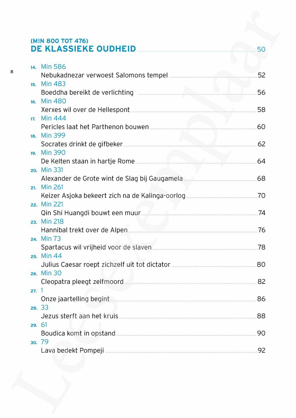 Preview: Een kleine wereldgeschiedenis in 100 grote data