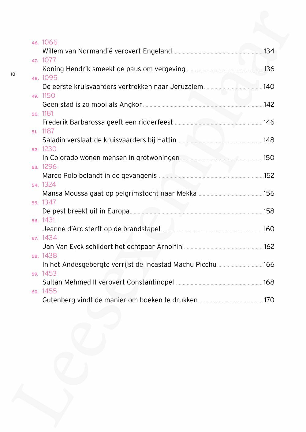 Preview: Een kleine wereldgeschiedenis in 100 grote data