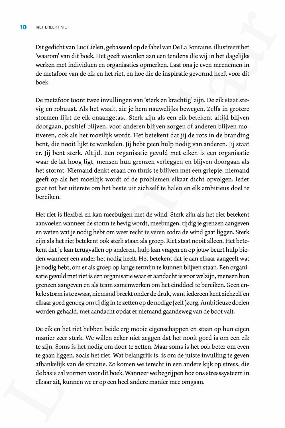 Preview: Riet breekt niet
