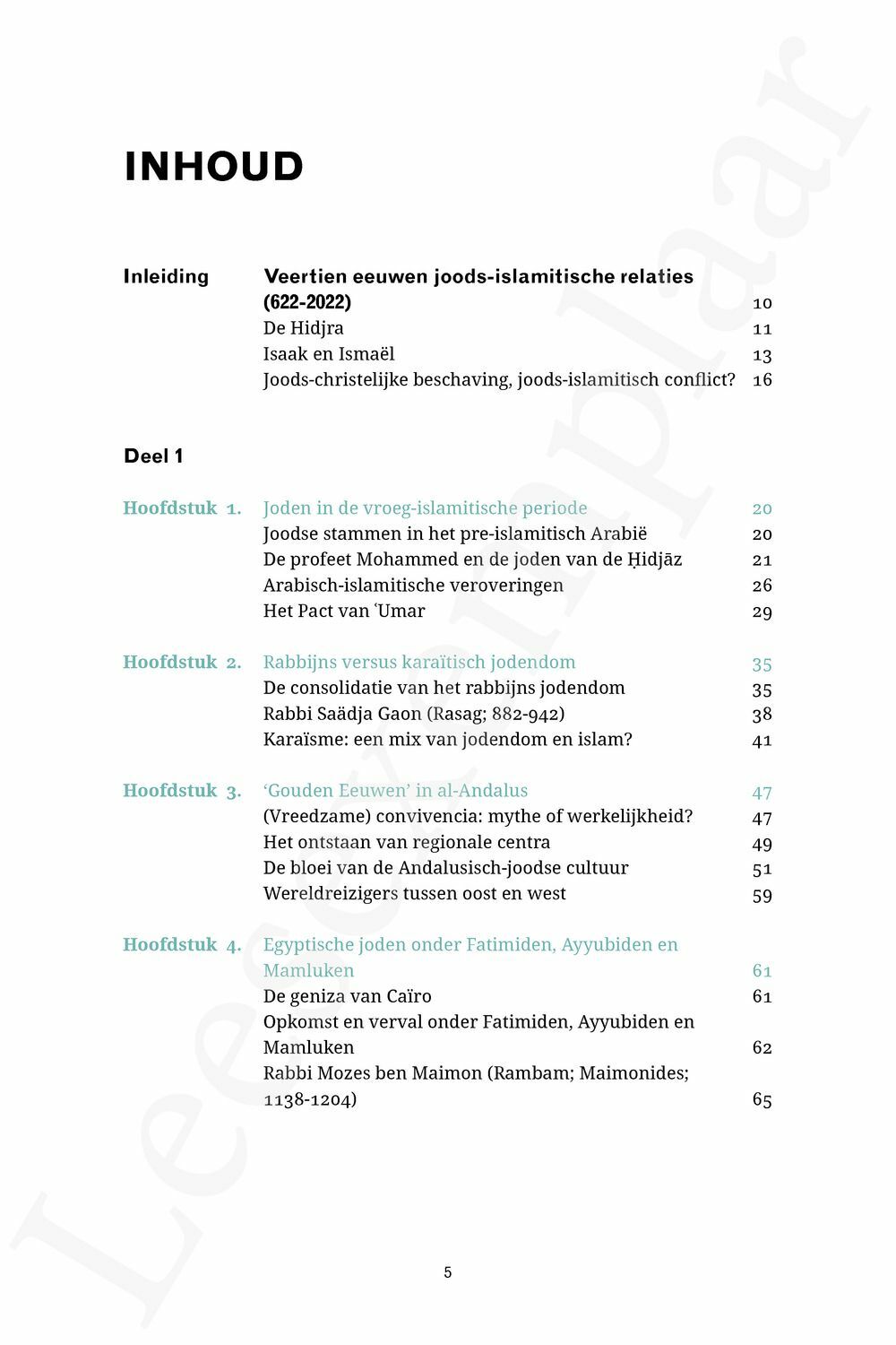 Preview: Joden en moslims aan zet