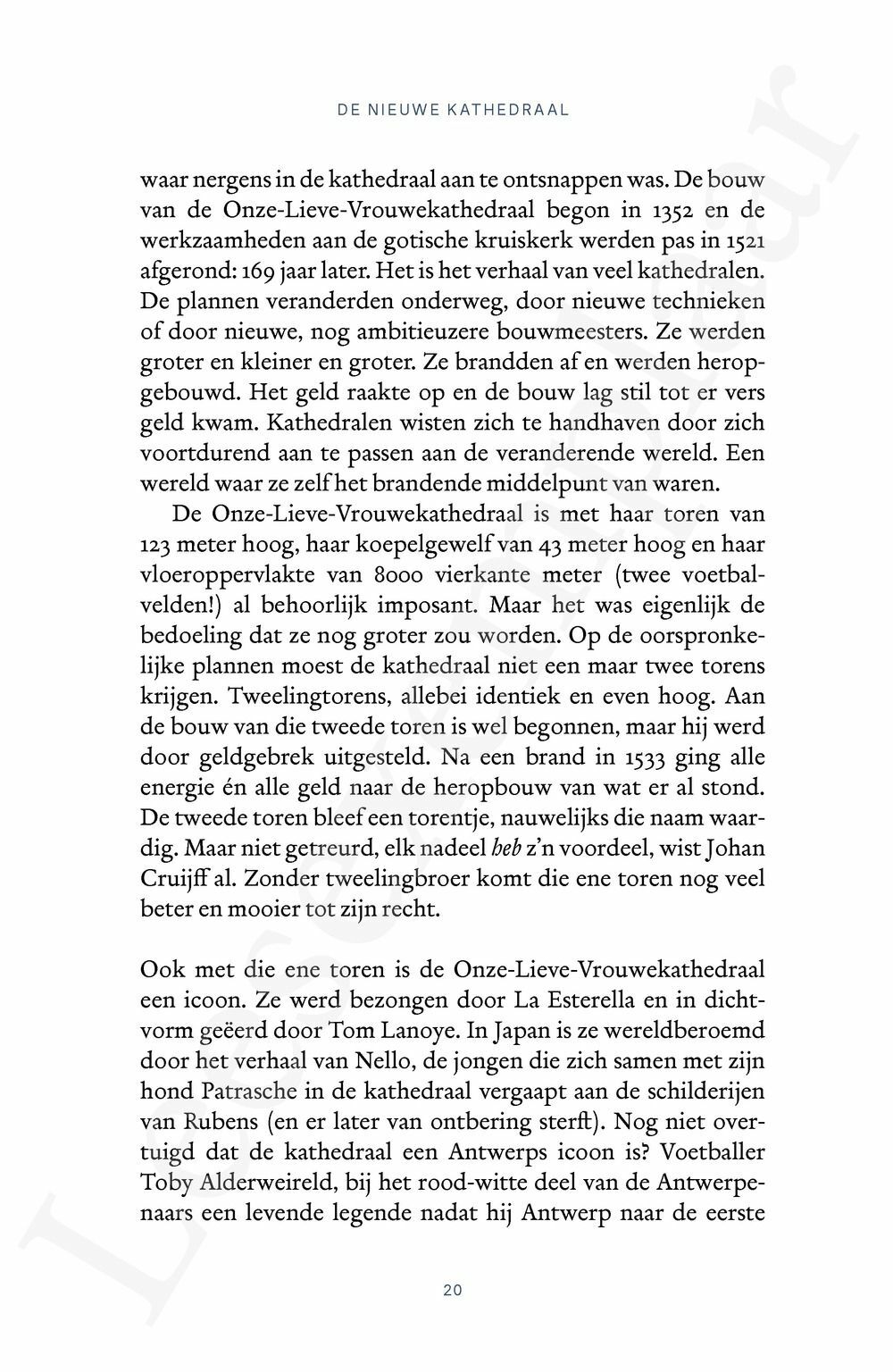 Preview: De nieuwe kathedraal