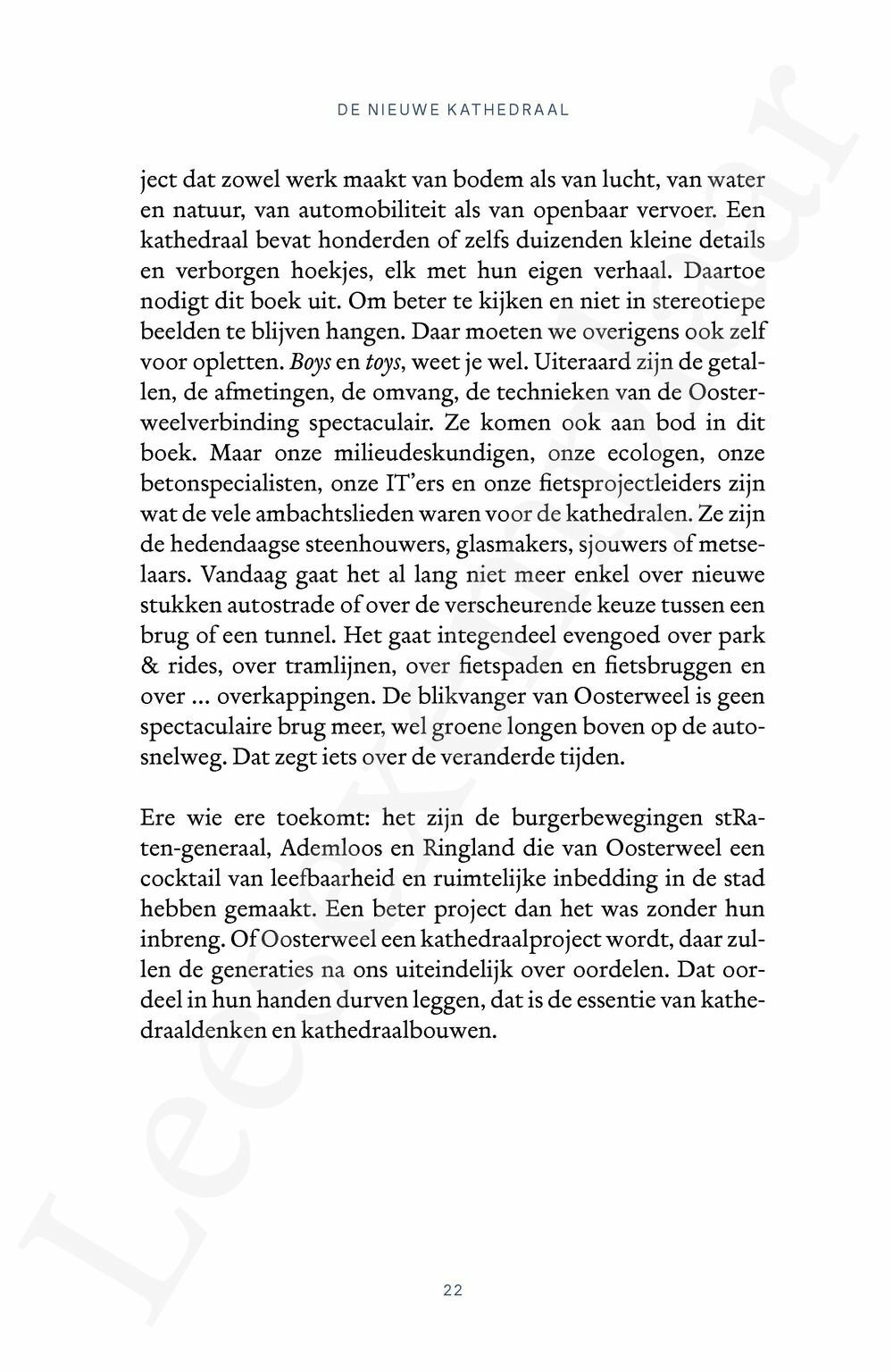 Preview: De nieuwe kathedraal