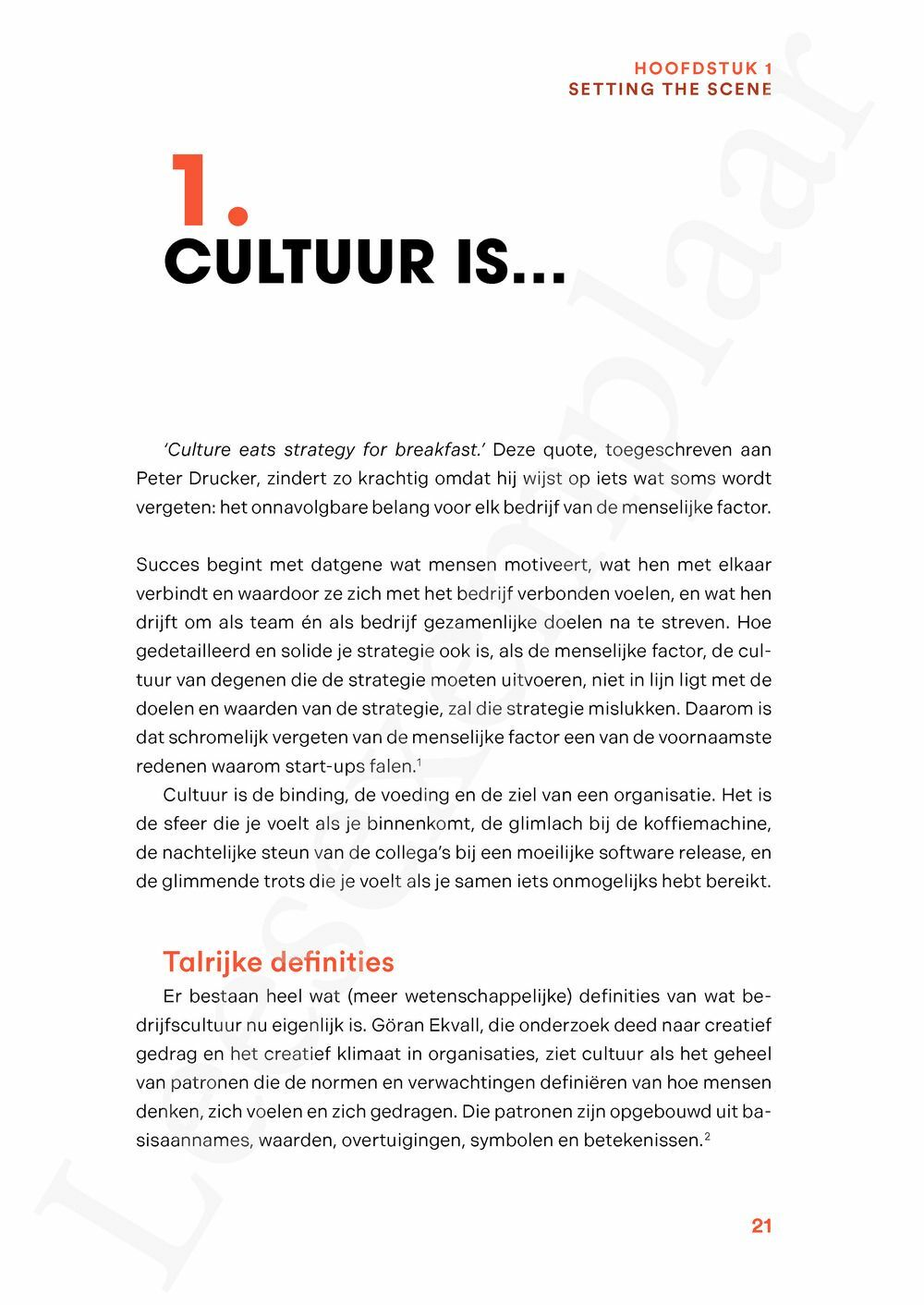 Preview: Shaping company culture