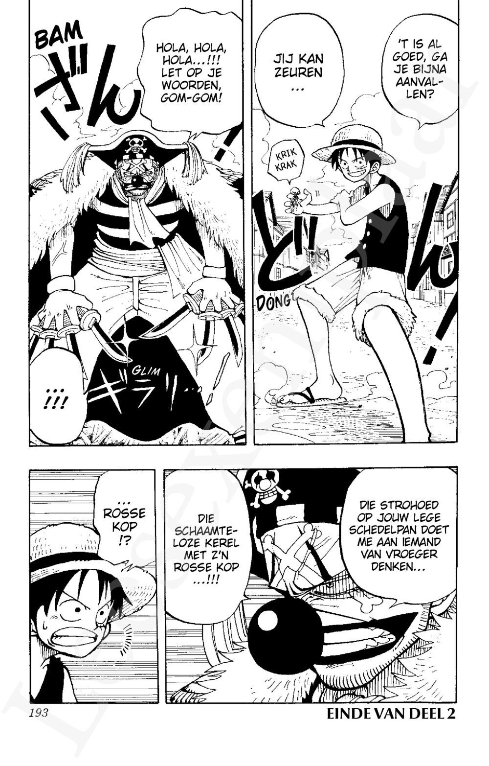 Preview: One Piece: Tegen de crew van Buggy (2)