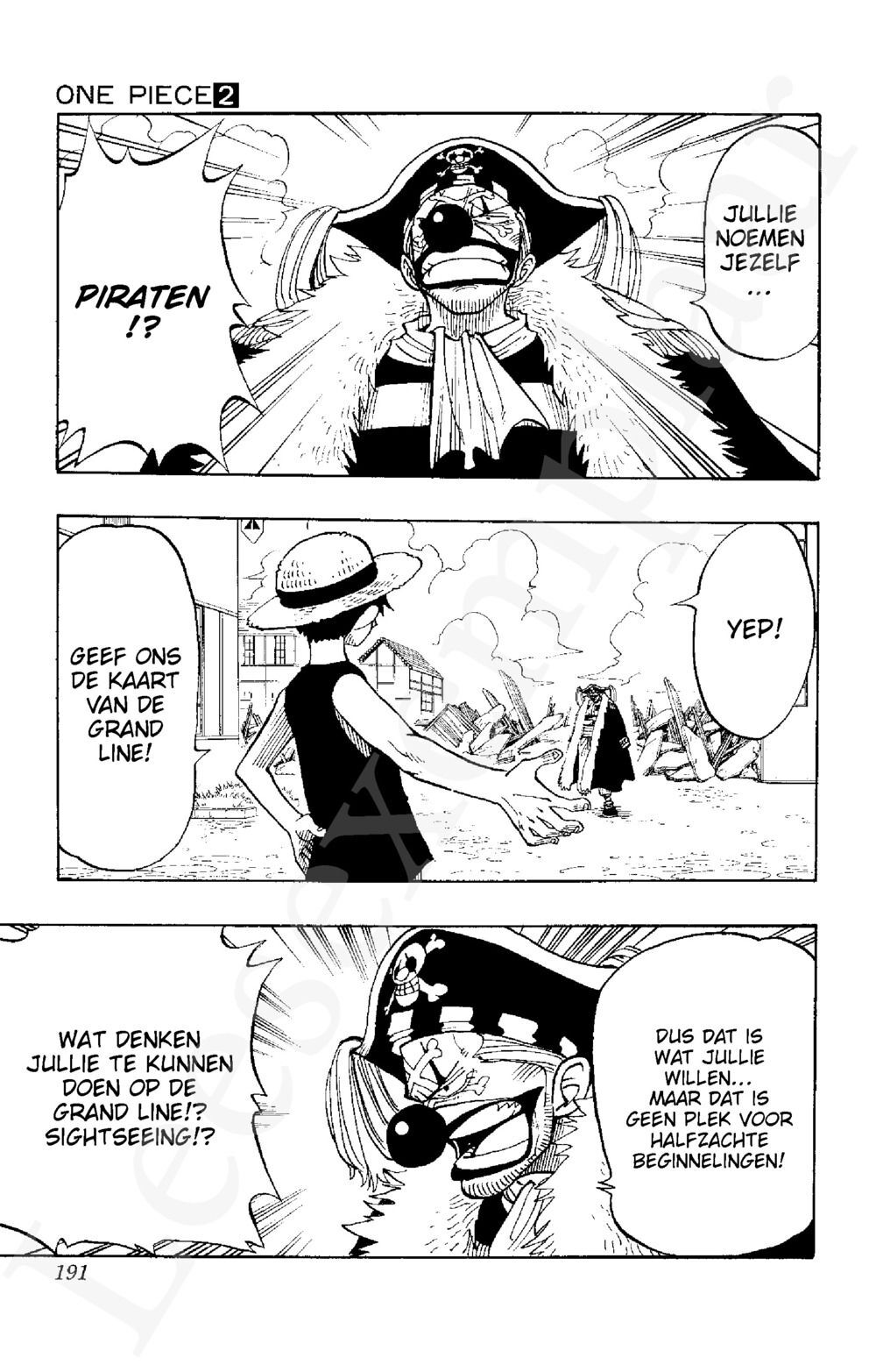 Preview: One Piece: Tegen de crew van Buggy (2)