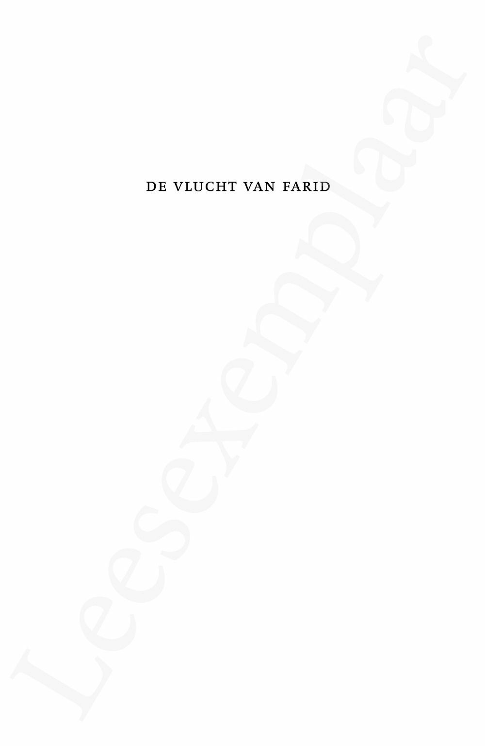 Preview: De vlucht van Farid