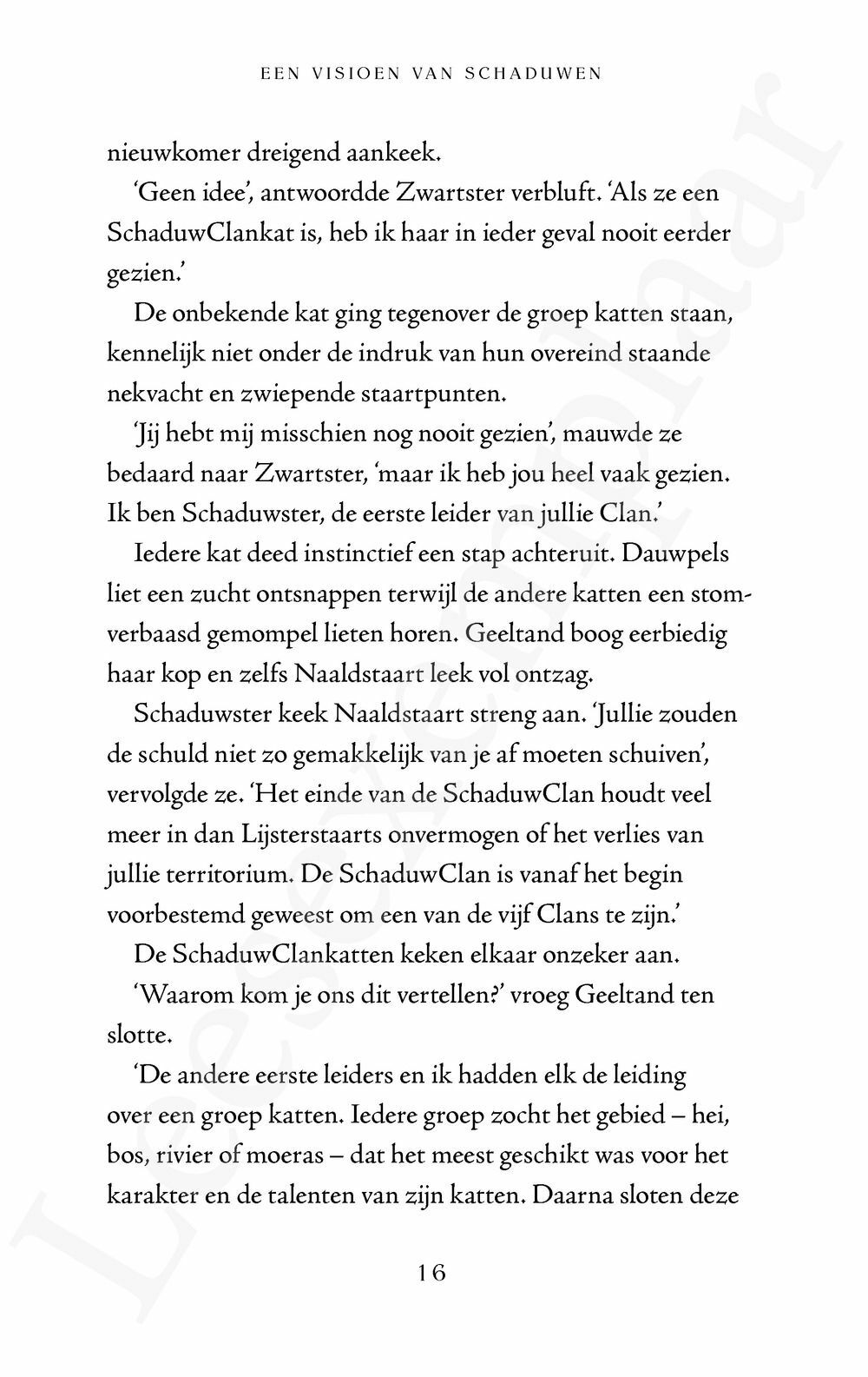 Preview: Warrior Cats - Een visioen van schaduwen: Rivier van vuur