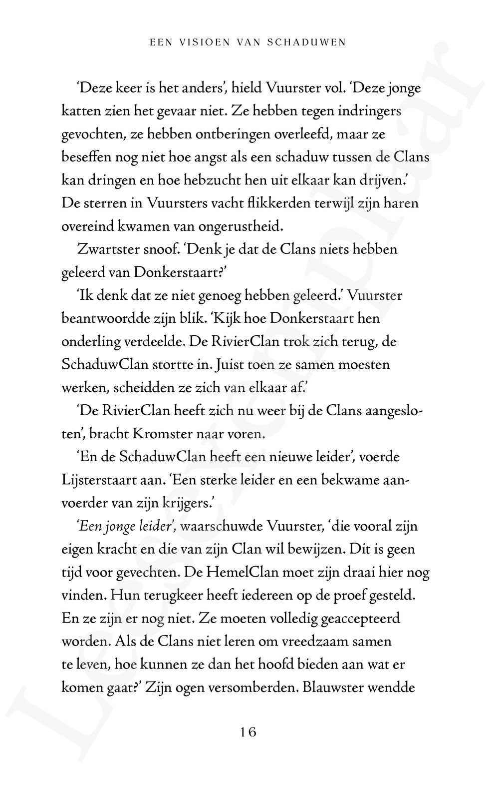 Preview: Warrior Cats - Een visioen van schaduwen: De razende storm