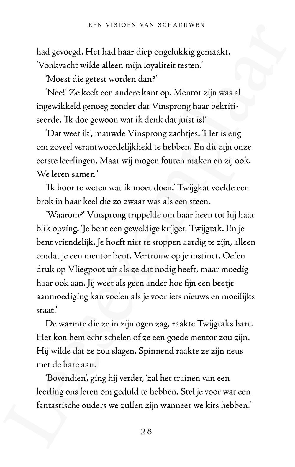 Preview: Warrior Cats - Een visioen van schaduwen: De razende storm