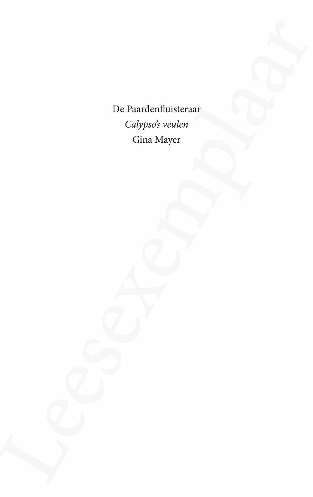 Preview: De Paardenfluisteraar 6
