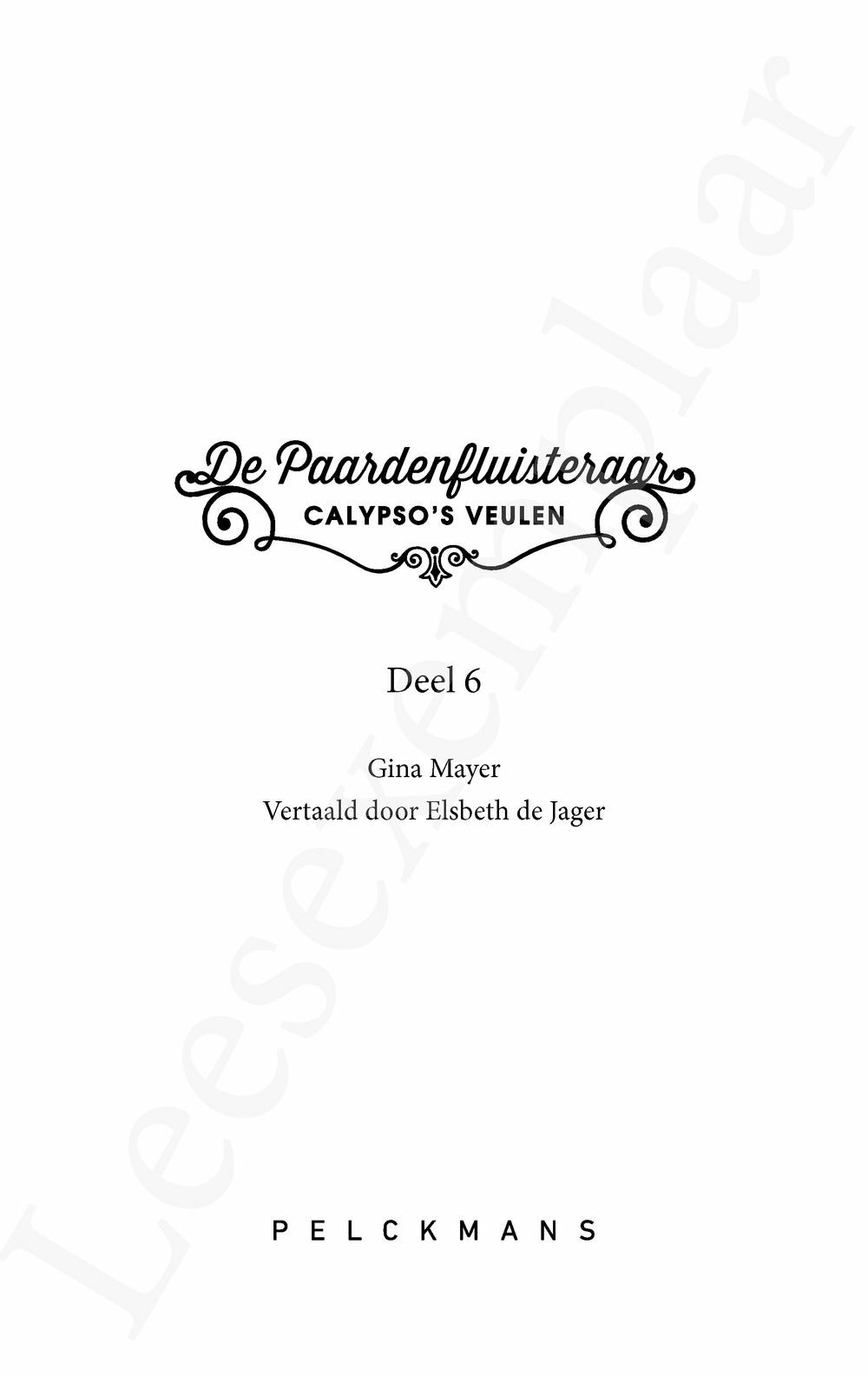 Preview: De Paardenfluisteraar 6