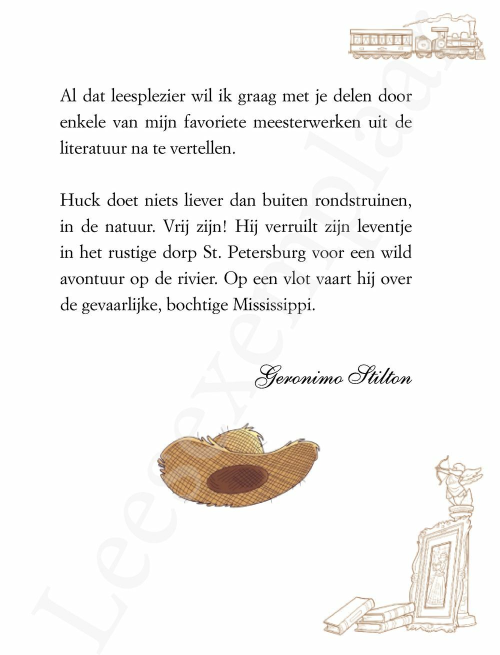 Preview: Geronimo Stilton - Huckleberry Finn