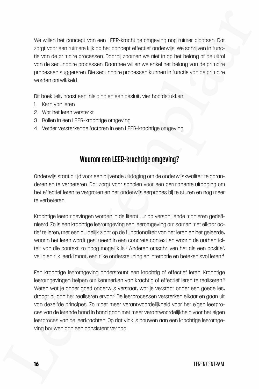 Preview: Leren centraal