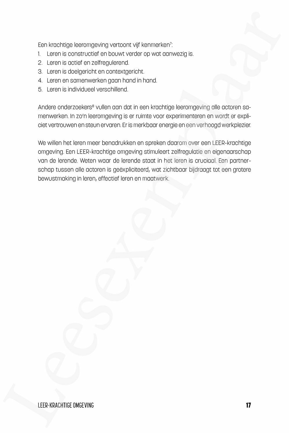 Preview: Leren centraal