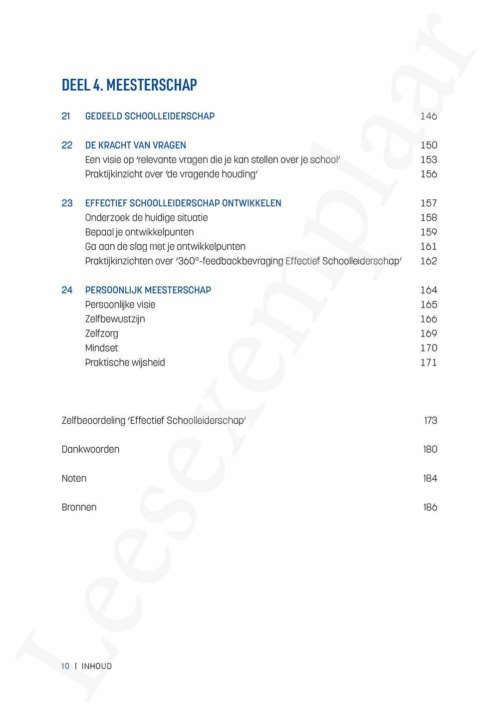 Preview: Meesterlijk schoolleiderschap