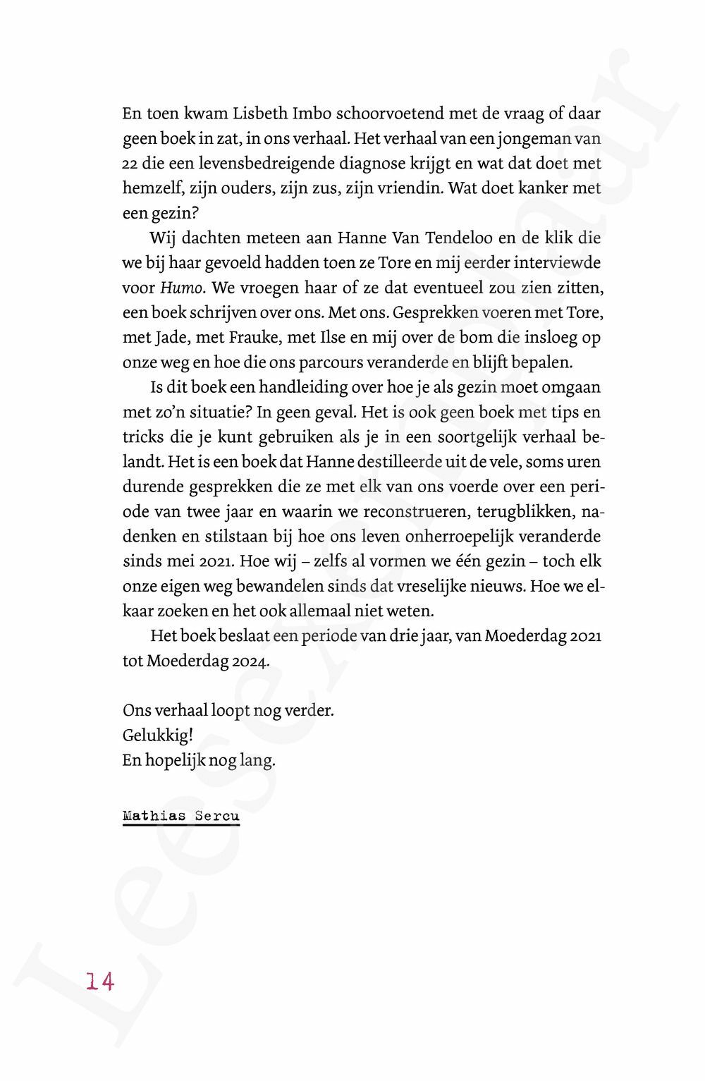 Preview: Ik ga gewoon Tore blijven
