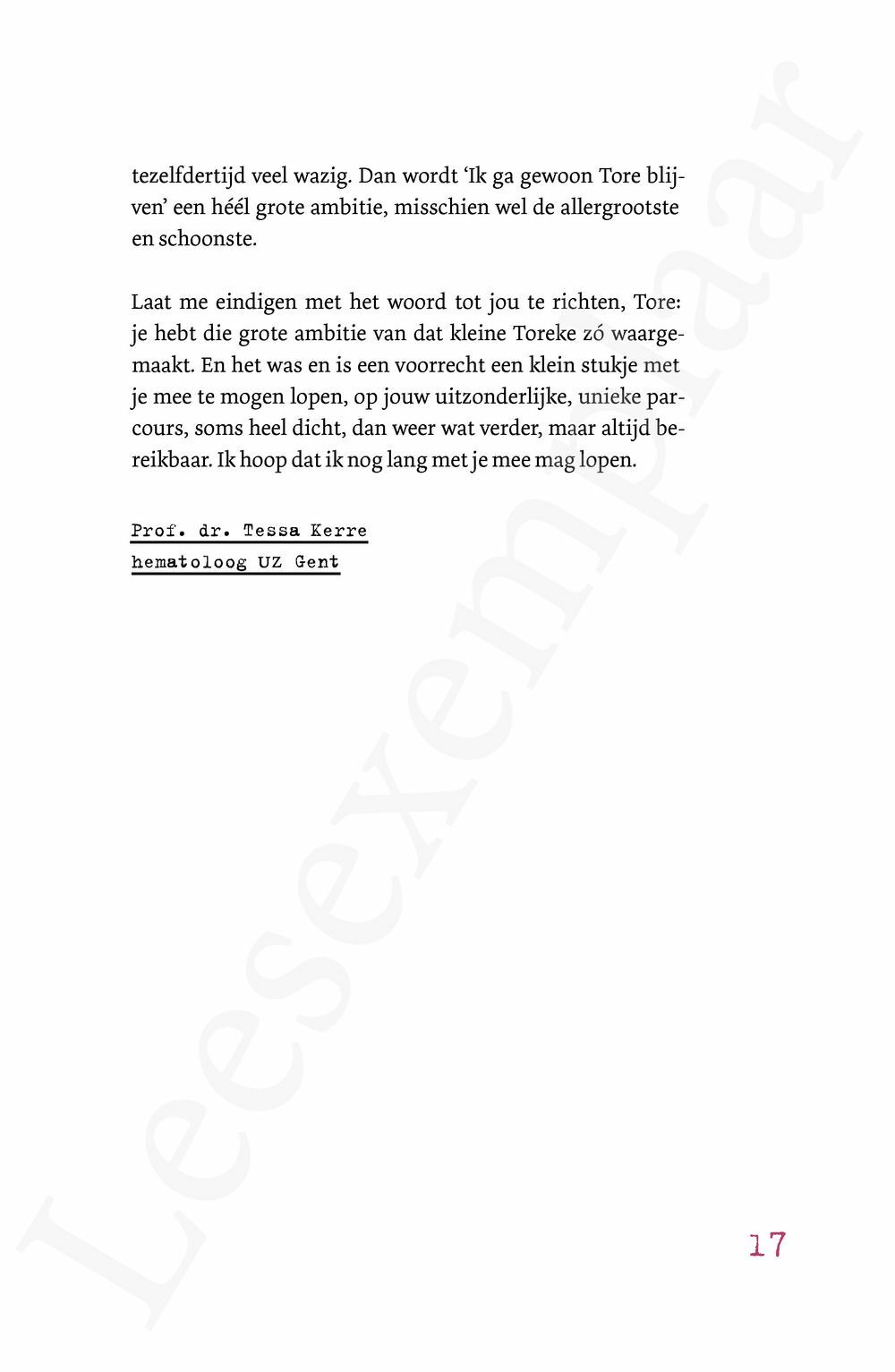 Preview: Ik ga gewoon Tore blijven