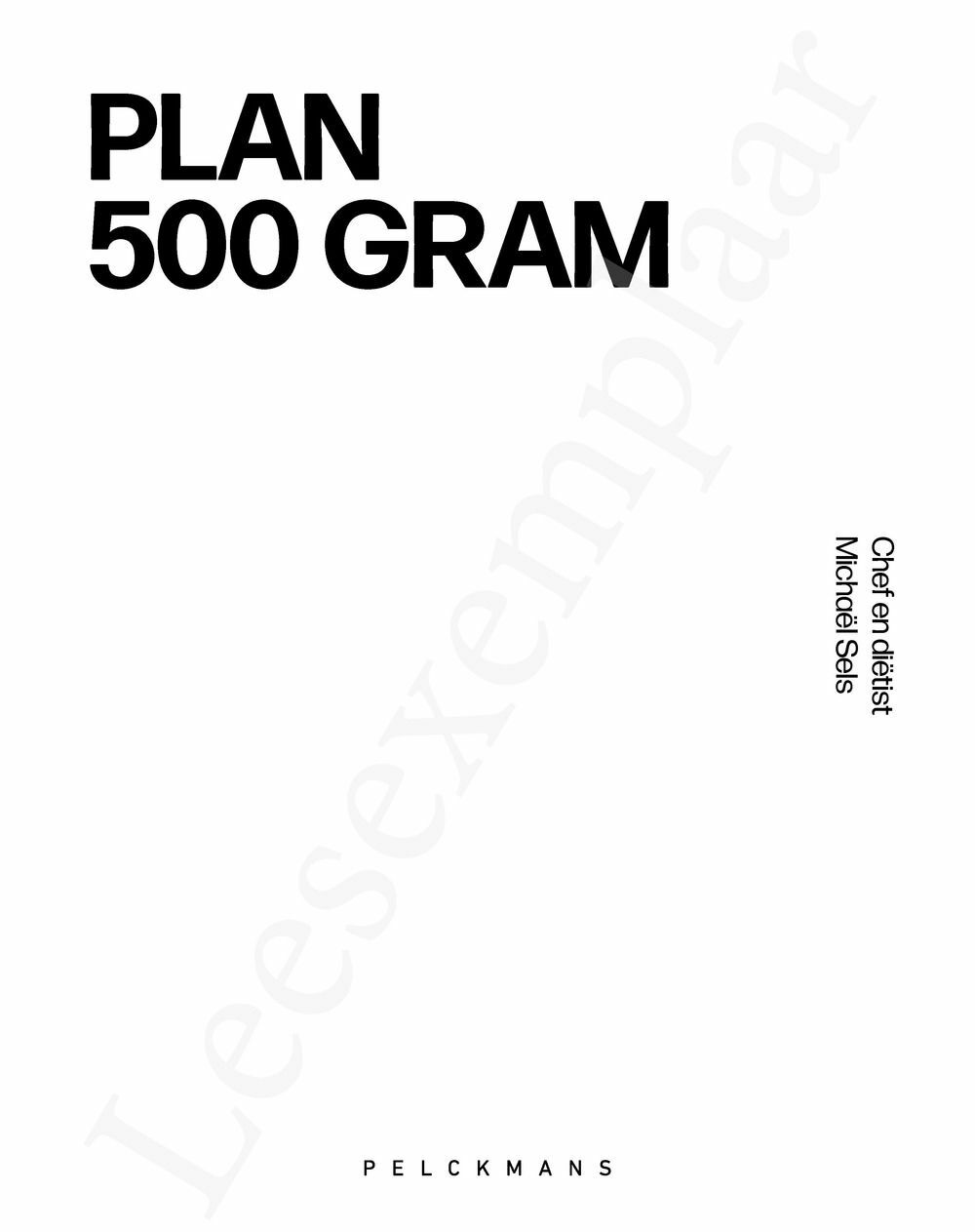 Preview: Plan 500 gram