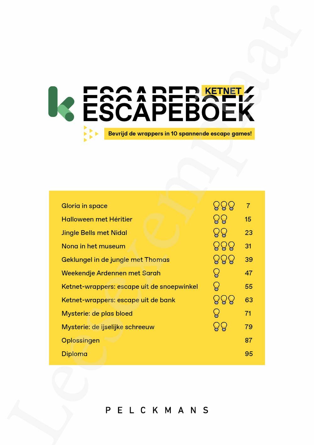 Preview: Ketnet - Escapeboek