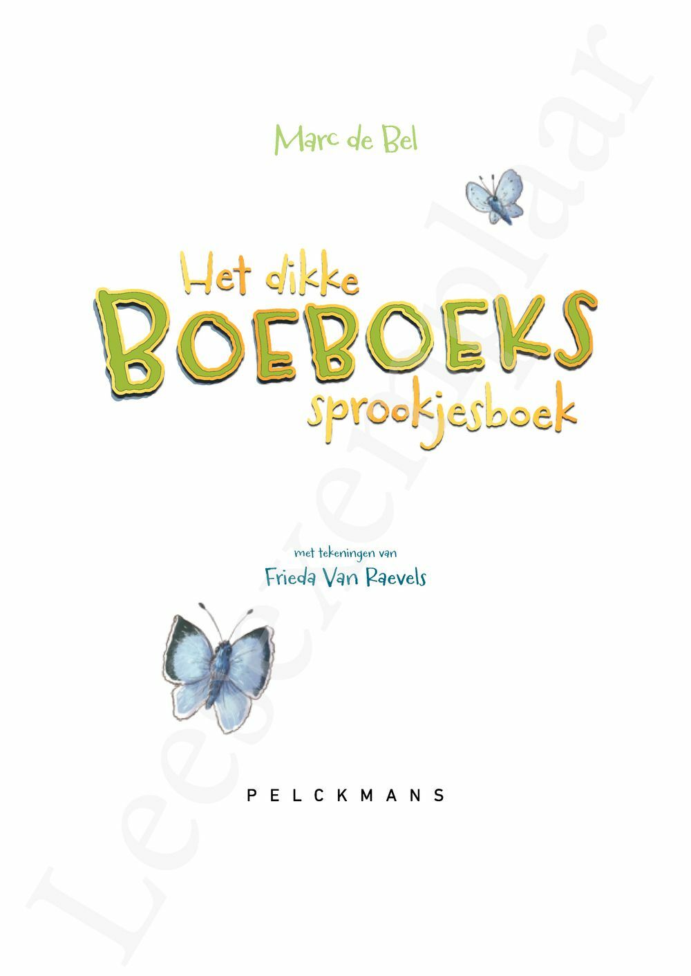 Preview: Het dikke Boeboekssprookjesboek