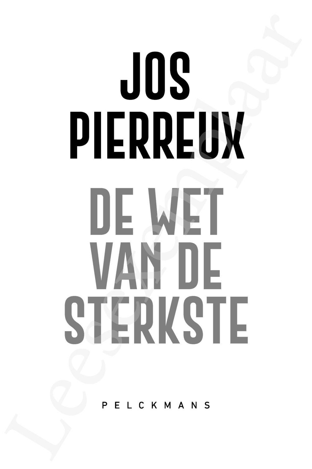 Preview: De wet van de sterkste