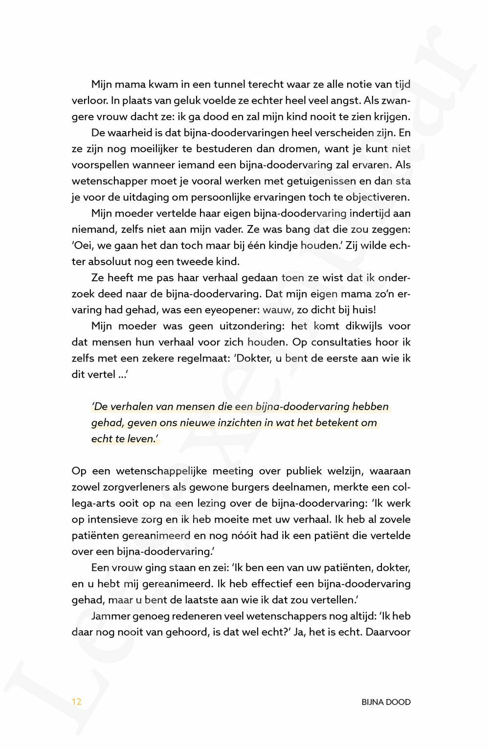 Preview: Bijna dood