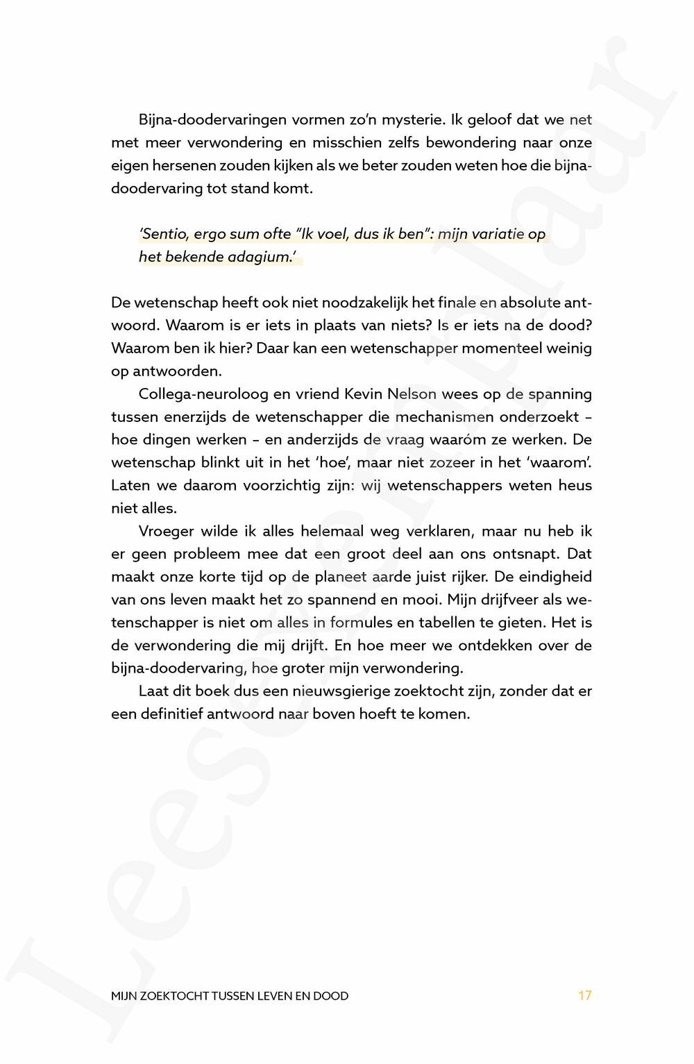 Preview: Bijna dood