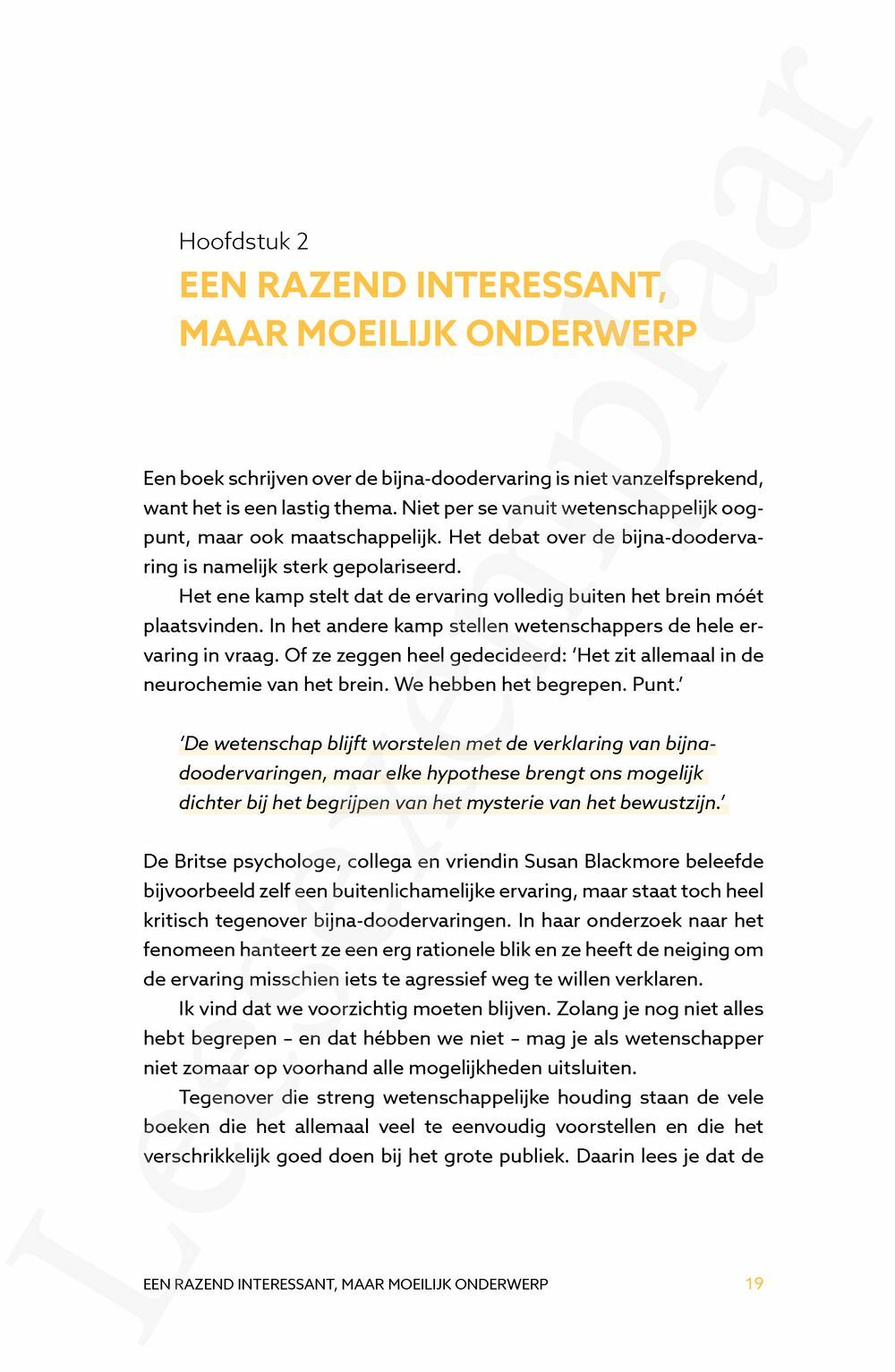 Preview: Bijna dood
