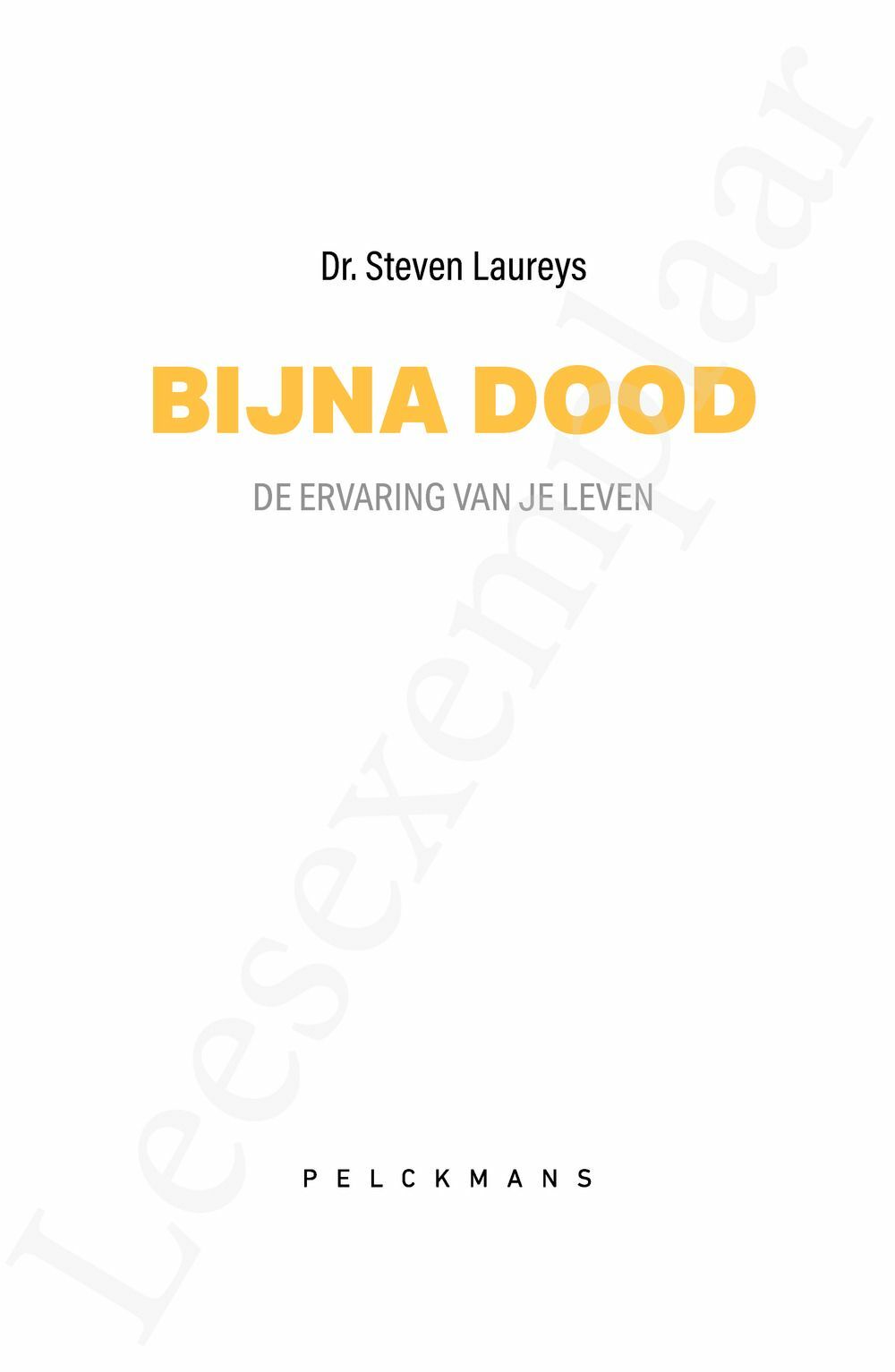 Preview: Bijna dood