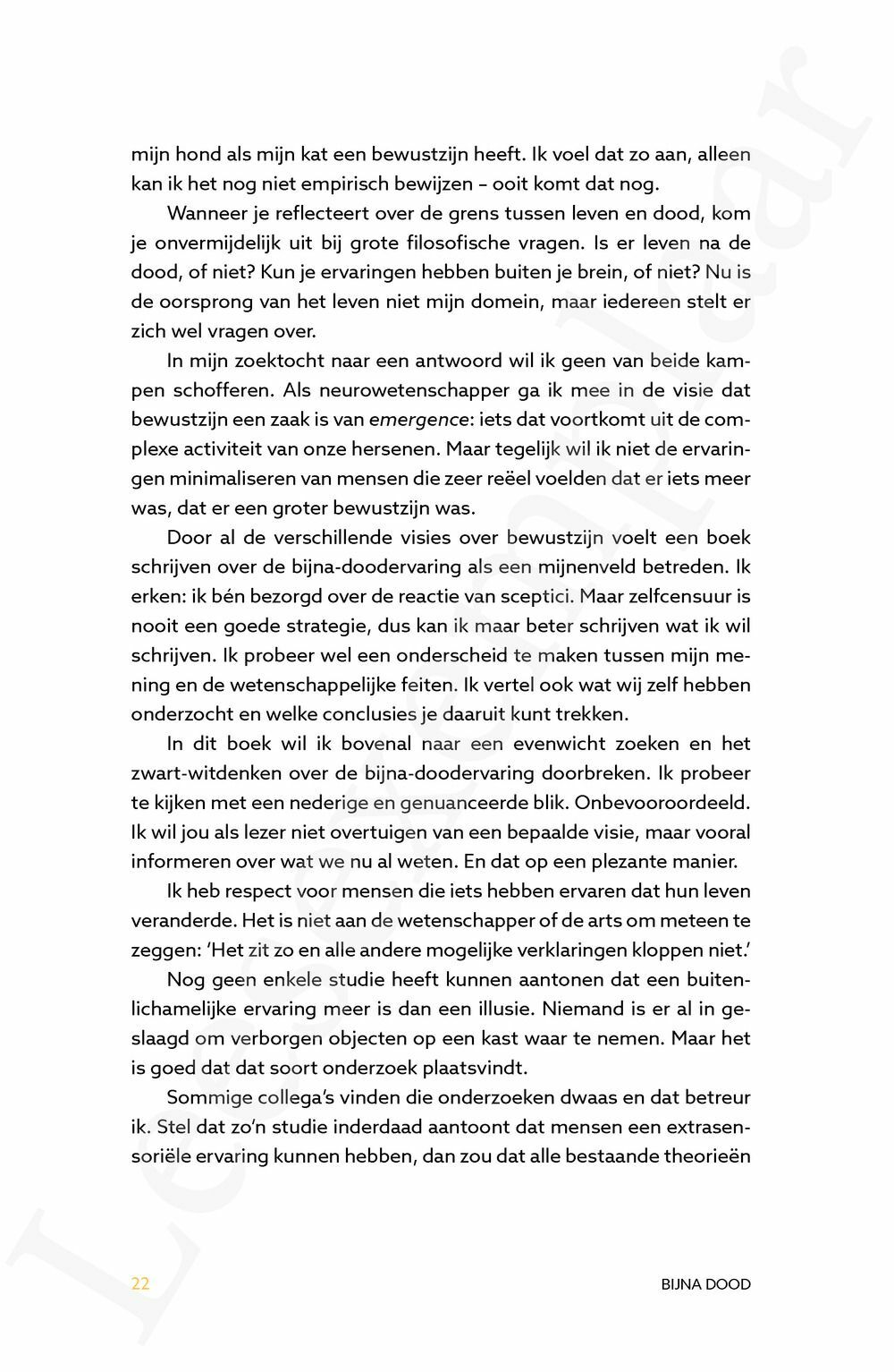 Preview: Bijna dood