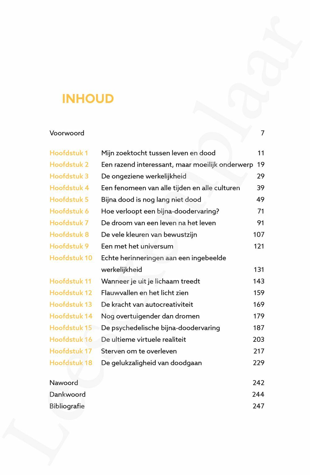 Preview: Bijna dood