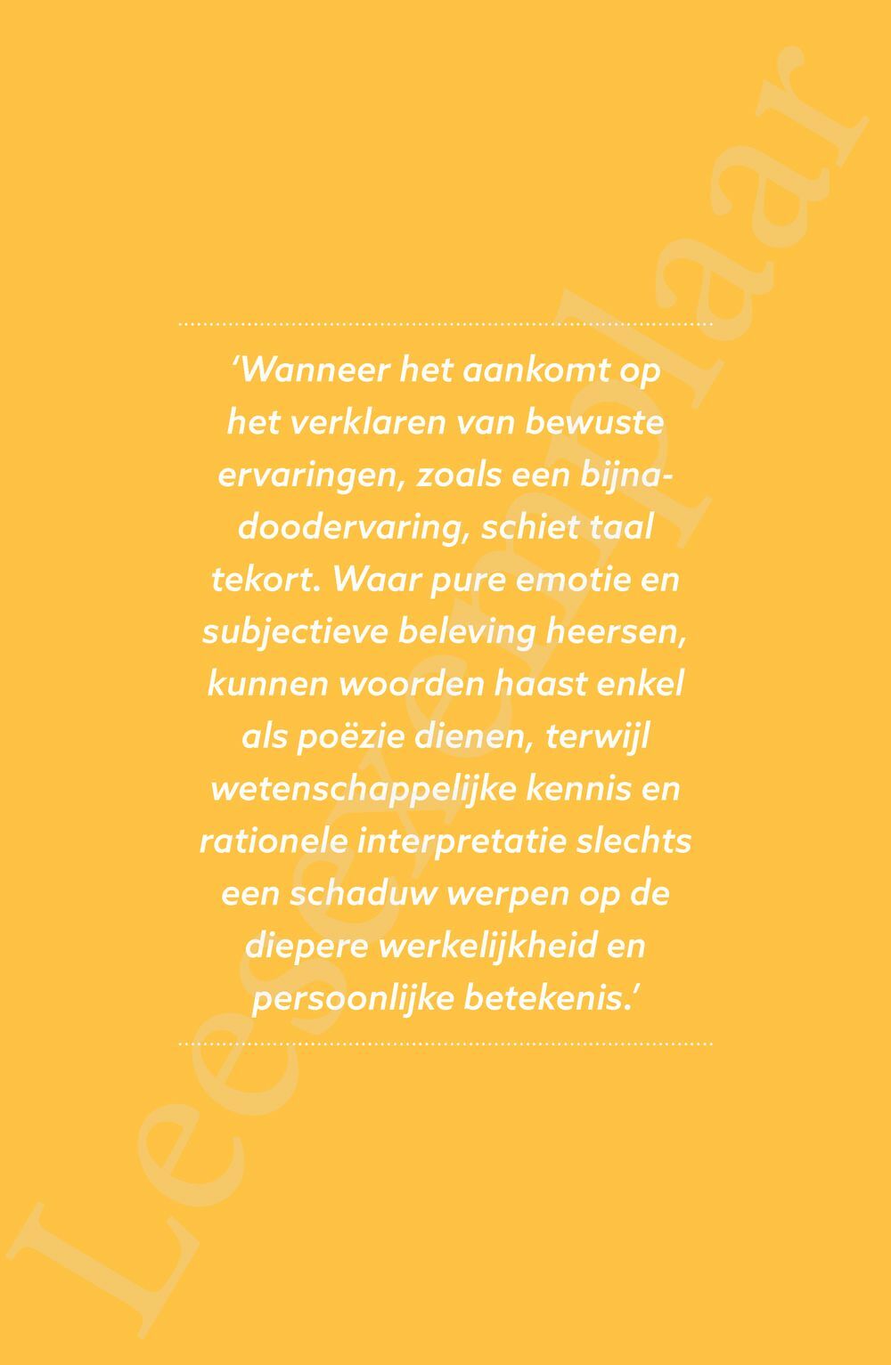 Preview: Bijna dood