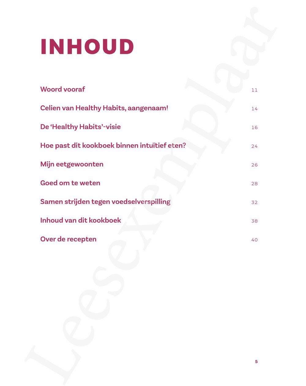 Preview: Het Healthy Habits Kookboek