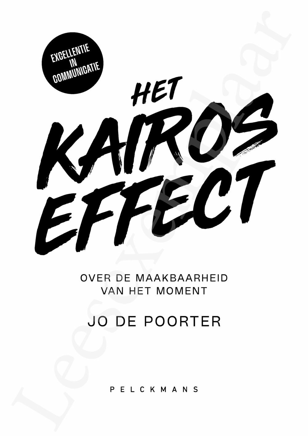 Preview: Het Kairos-effect