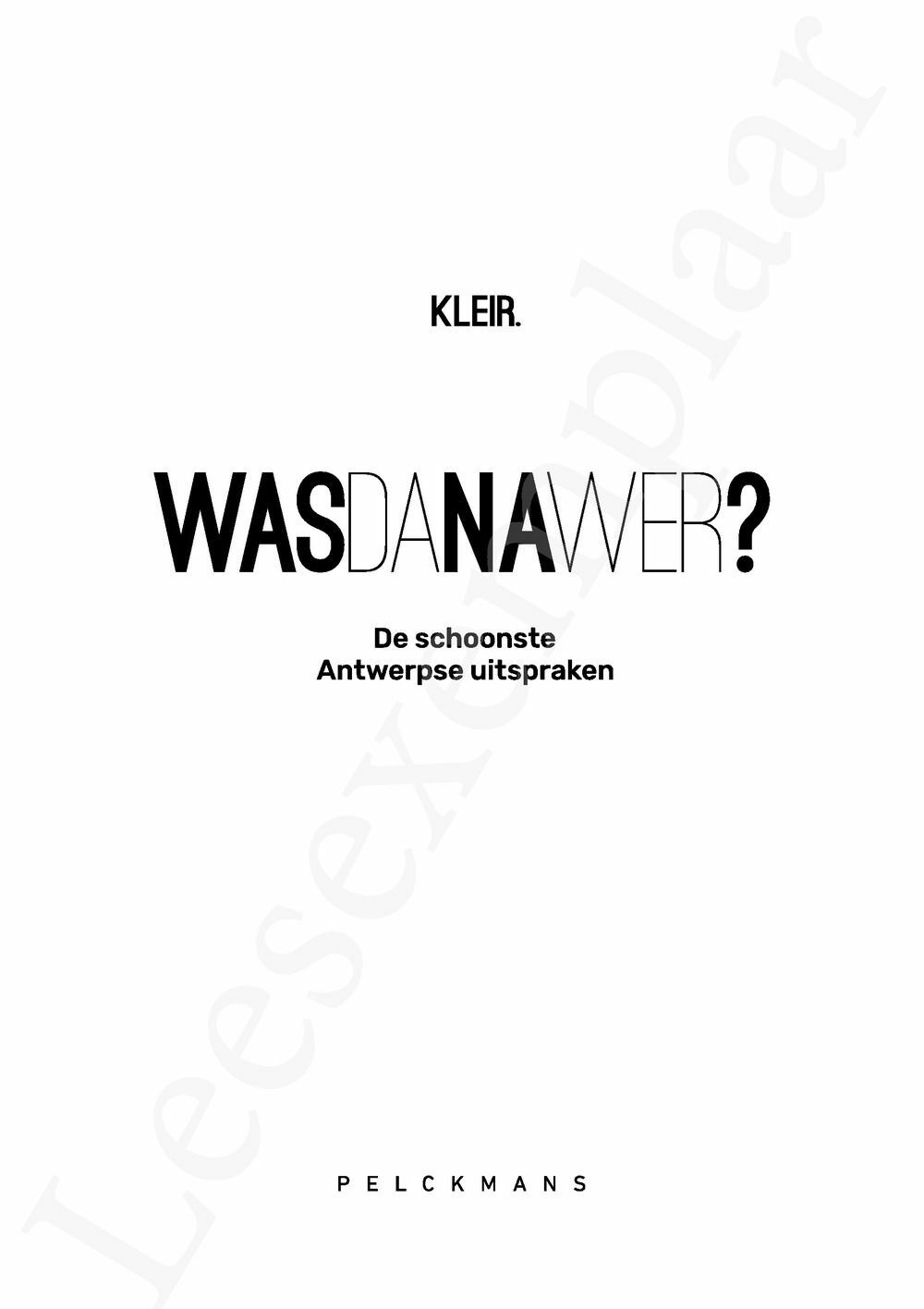 Preview: Wasdanawer?