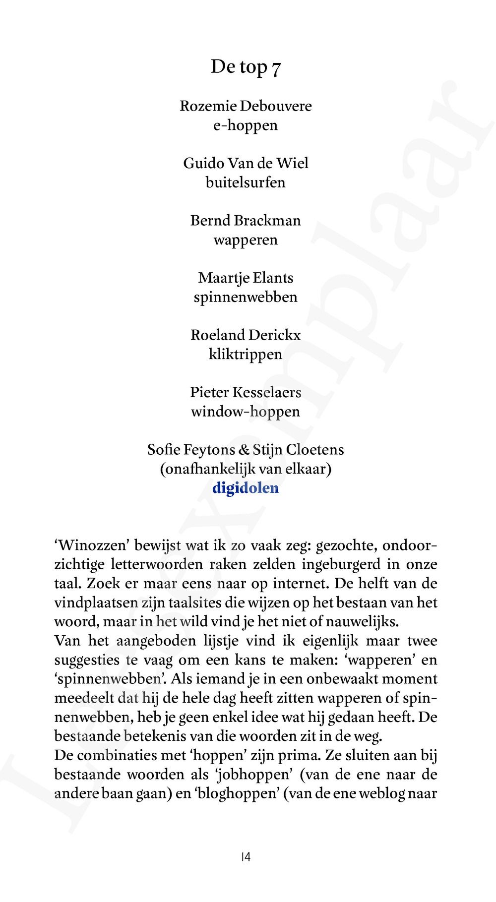 Preview: Het grote ontbreekwoordenboek