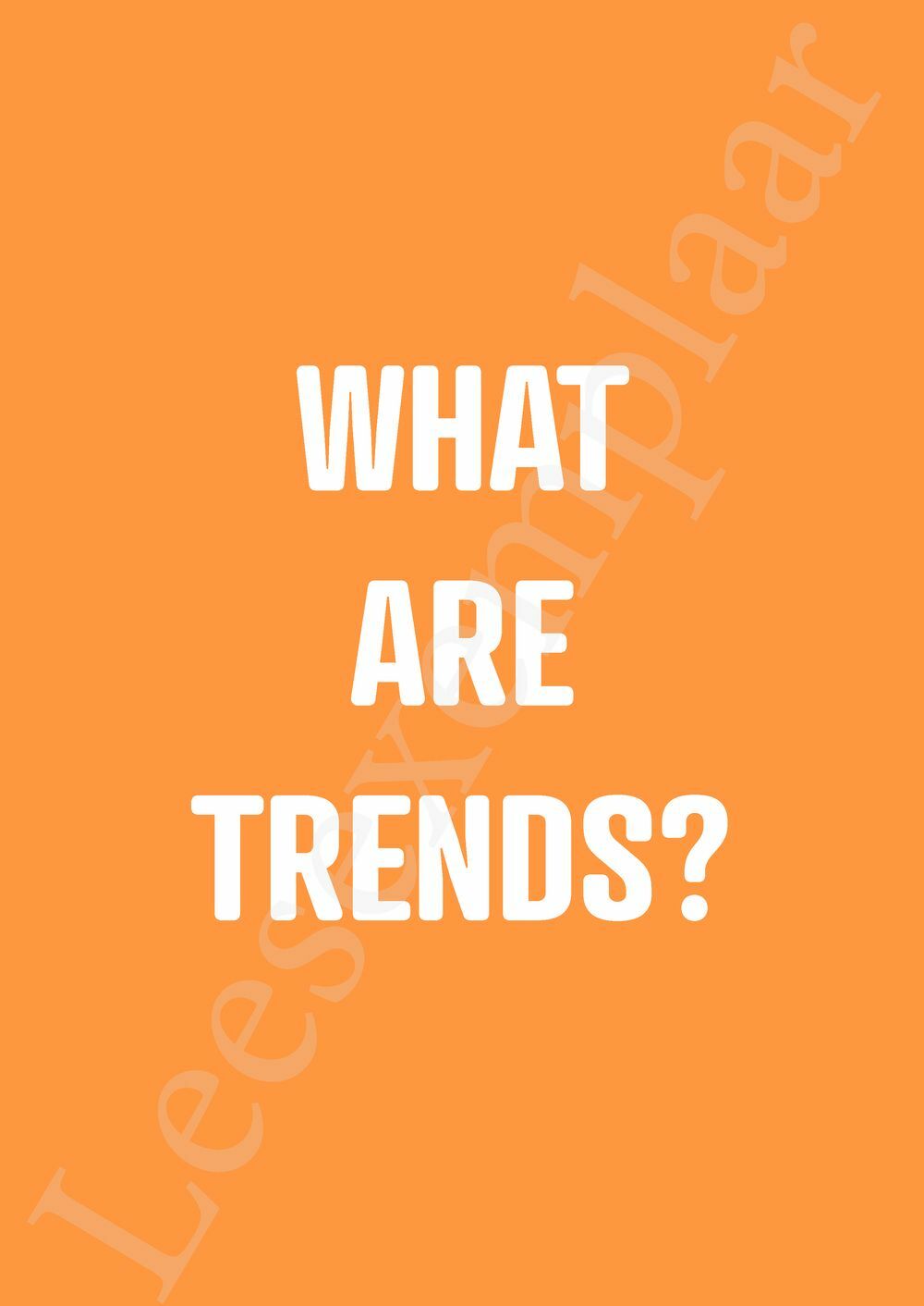 Preview: Trendsurfing (Engelse versie)