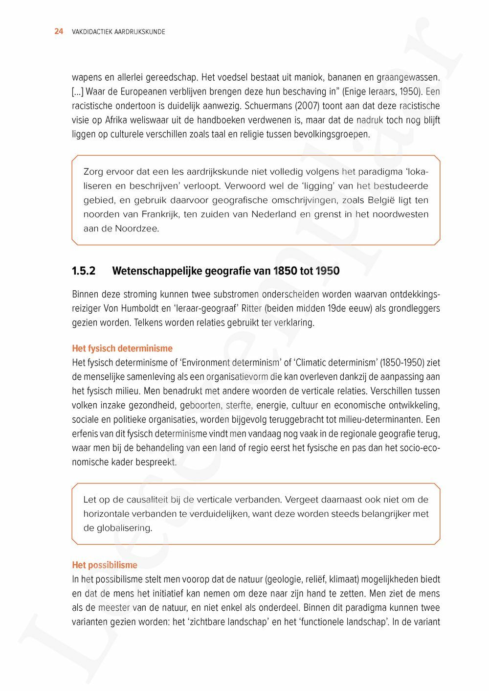 Preview: Vakdidactiek aardrijkskunde (herwerkte uitgave)