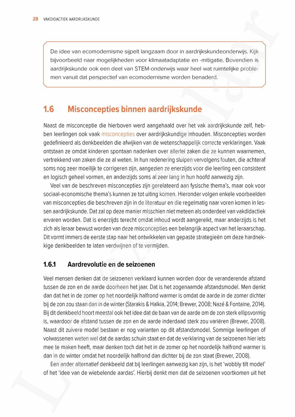 Preview: Vakdidactiek aardrijkskunde (herwerkte uitgave)