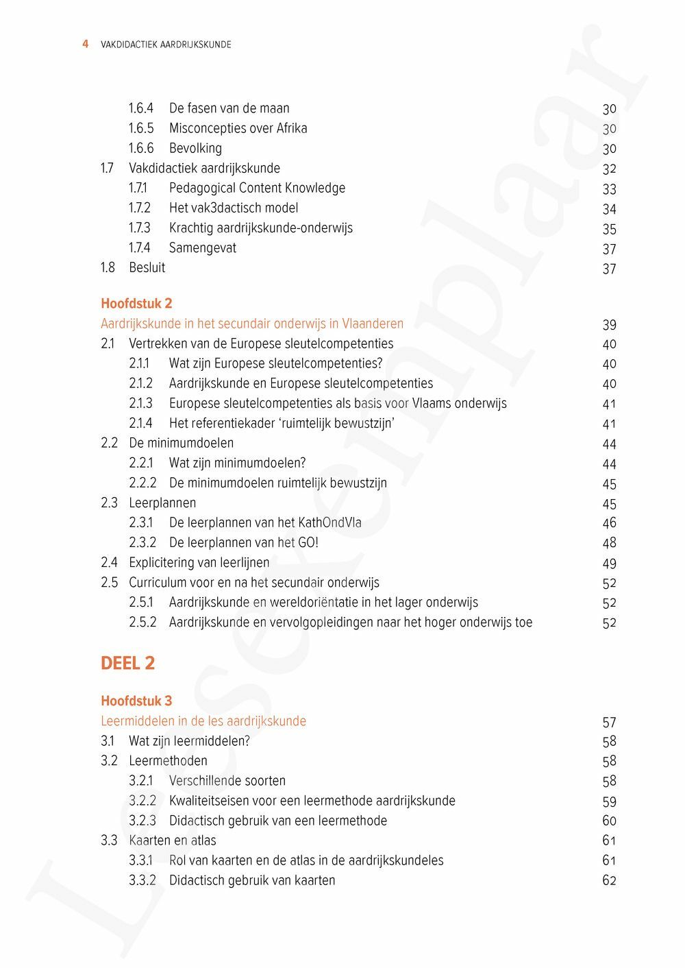 Preview: Vakdidactiek aardrijkskunde (herwerkte uitgave)